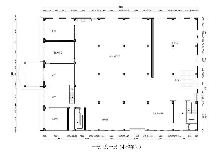 一號廠房一層