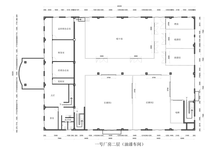 一號廠房二層